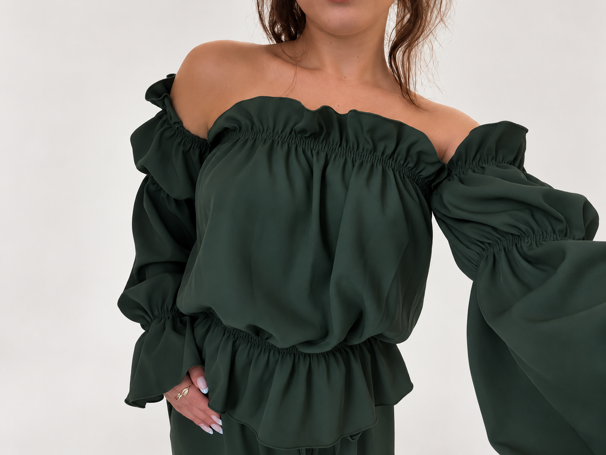 Elara Off-Shoulder Co-Ord